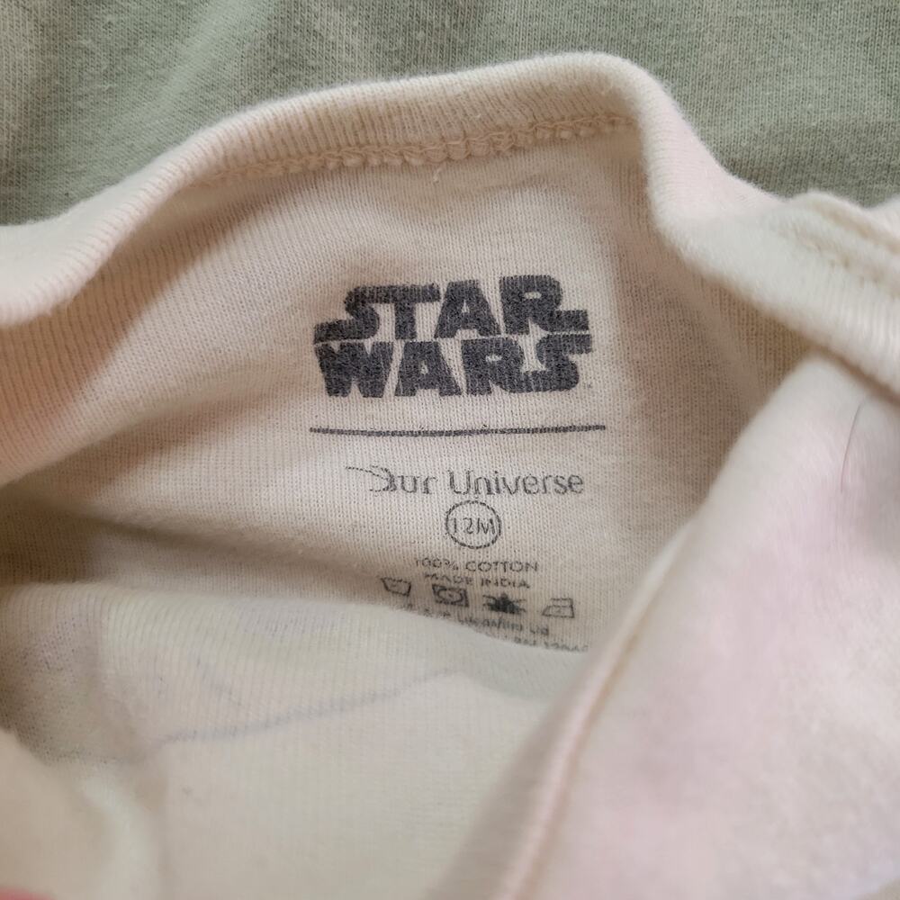 Baby Boys Bundle of 7 (3-9 mo) - Star Wars, Okie Dokie, Disney, Faded Glory - Picture 11 of 14